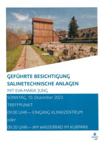 Geführter Spaziergang „Salinetechnische Anlagen“