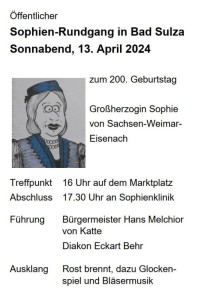 Sophienrundgang am 13. April 2024