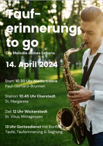 Tauferinnerung to go