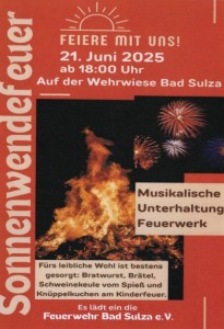 Sonnenwendfeuer