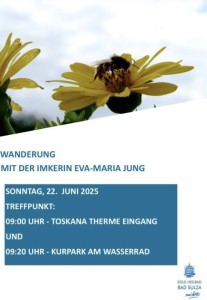 Wanderung mit der Imkerin Eva-Maria Jung