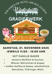 Winterhütte am Gradierwerk