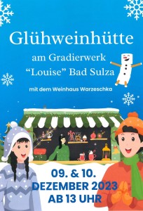 Glühweinhütte am Gradierwerk
