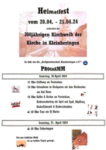 Heimatfest Kleinheringen